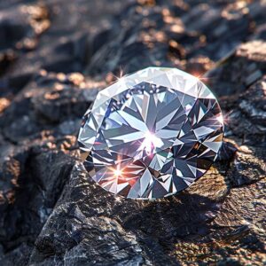 moissanite engagement ring